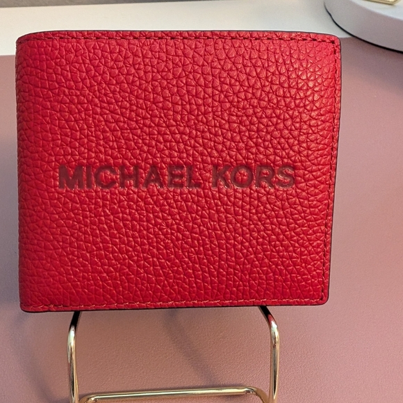 Michael Kors Cooper Billfold With Coin Pocket, Leather NWT - Picture 1 of 4